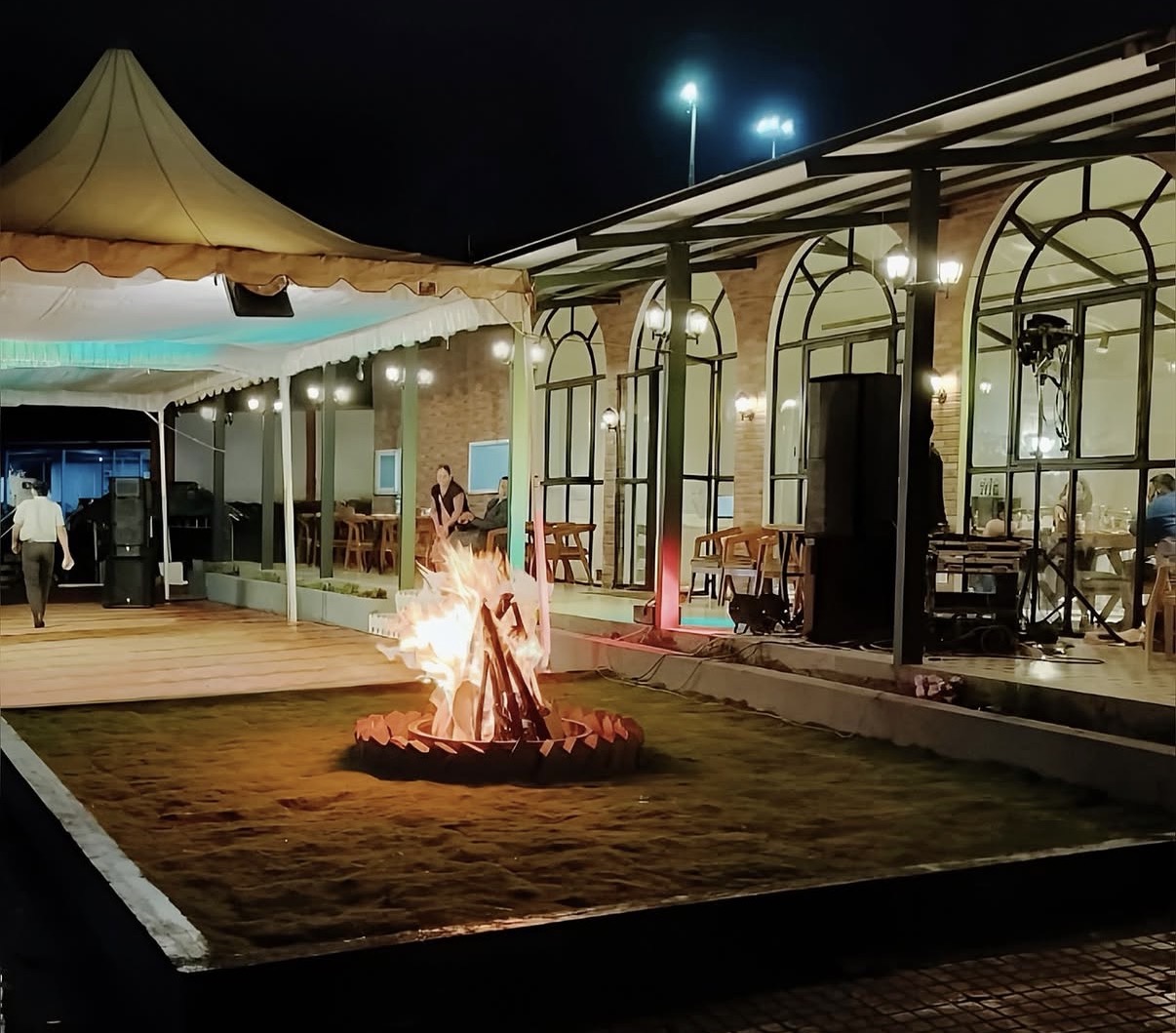 Bonfire evening at TBB